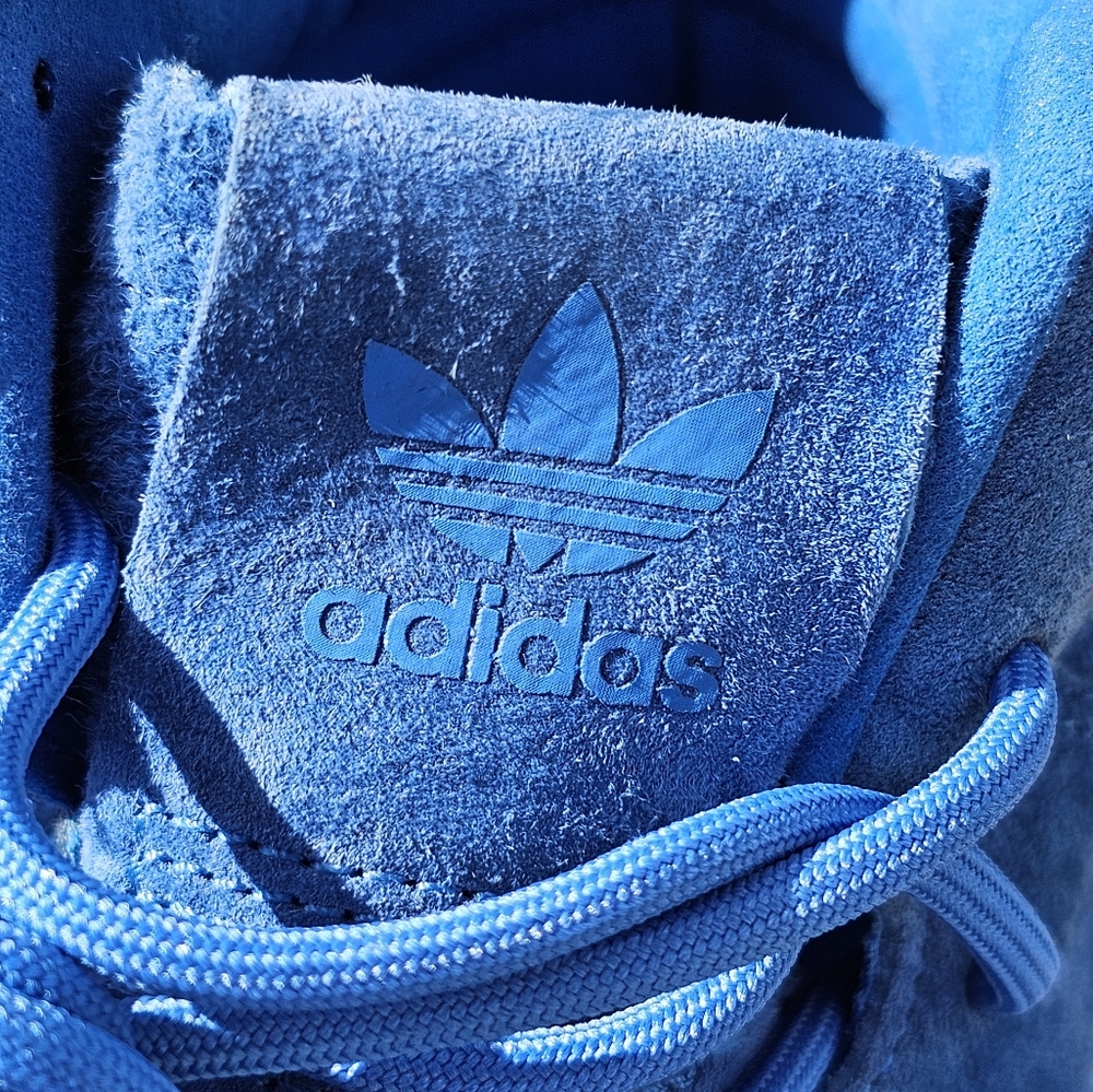 Adidas Tubular Invader SUEDE Bluebird Mens Size 10.5 Shoes Sneakers Blue BB1170 - Picture 7 of 12